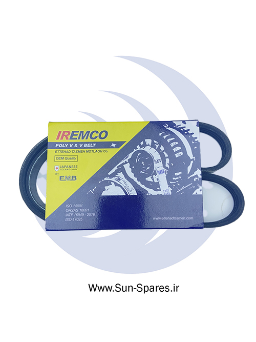 تسمه دینام پراید،ریو،تیبا هیدرولیک 885 EMCO